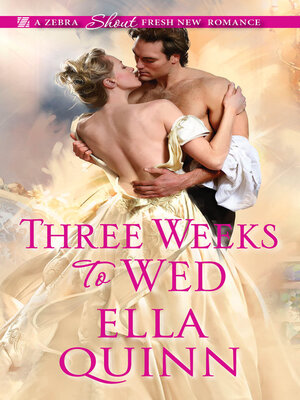 Three Weeks to Wed - ebook